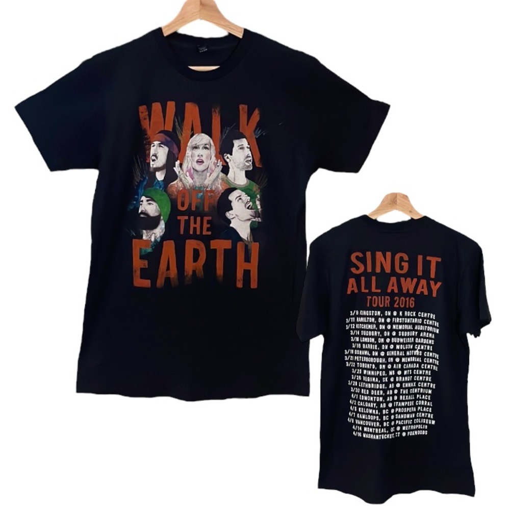 Walk Off The Earth 2016 Sing it all Away Concert Tour T-shirt Size Medium